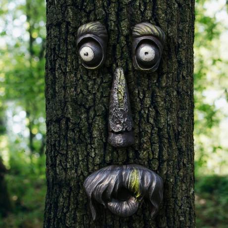 Tree Face Decor za noč čarovnic