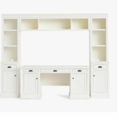 Aubrey Desk with Bookcase Suite & Bridge