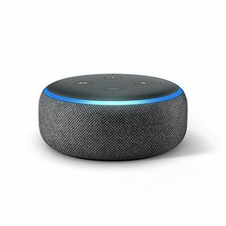 Popolnoma nova Echo Dot (3. generacija) - Pametni zvočnik z Alexa - Oglje Fabric