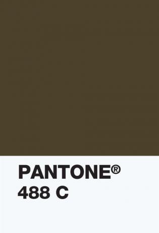 Pantone Color Institue - 448c barvni nabor - neprozoren kavč