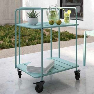 Zunanji Notranji servirni voziček - modra