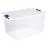 66 Qt ClearView Latch Box 