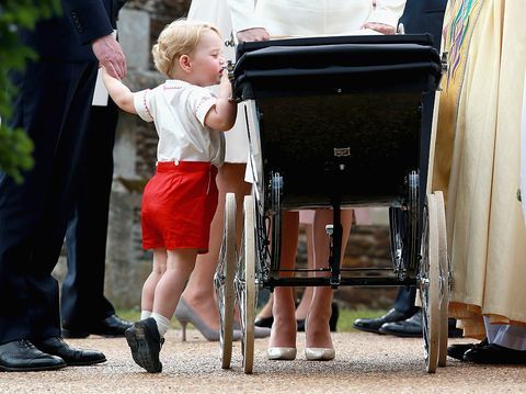 Krščenje princa Georgea princese Charlotte