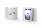 Charmin predstavil futuristično toaletno tehnologijo na sejmu CES 2020, vključno z robotom za dostavo toaletnega papirja