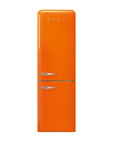 Smeg 11,7 cu ft. Hladilnik z dnom zamrzovalnika, oranžna