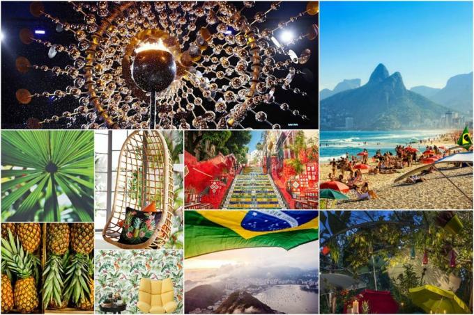 Rio navdihnil kolaž - Rio de Janeiro, Brazilija
