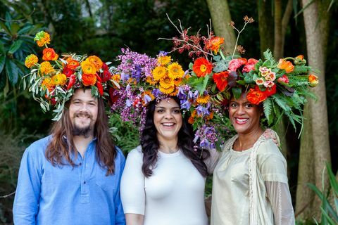 Steve Horrell, Sabrina Ghayour in Arit Anderson - kampanja Garden Day 2019