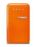 Smeg 1,5 cu ft. Kompaktni hladilnik, oranžna