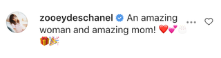 Zooey Deschanel na Instagramu hvali mater Jonathana Scotta