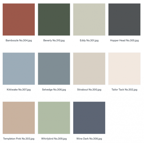 farrow and ball, barva, nove barve, 2022 barva