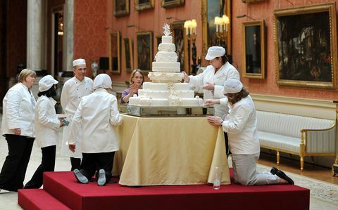 Poročna torta princa Williama in vojvodinje Kate.