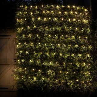 140 Topla bela LED zunanja neto luč 2 x 2m