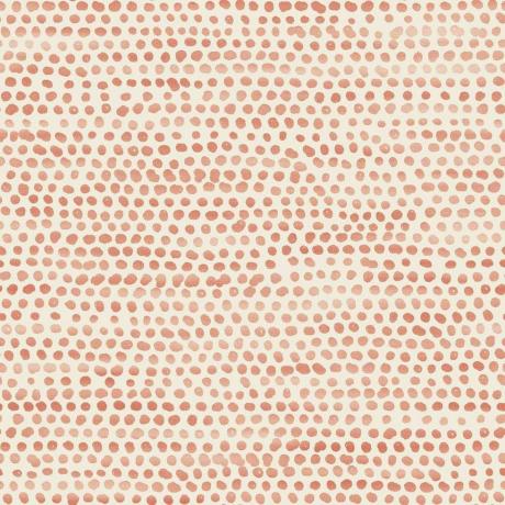 Moire Dots Coral Peel and Stick tapeta 