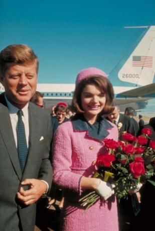 JFK in Jackie Kennedy v Dallasu