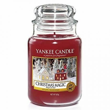 Sveča Yankee Candle Christmas Magic Velika sveča v kozarcu