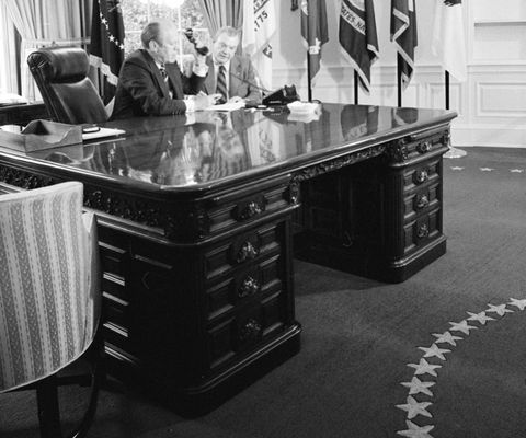 Wilsonovo mizo v ovalni pisarni Bele hiše