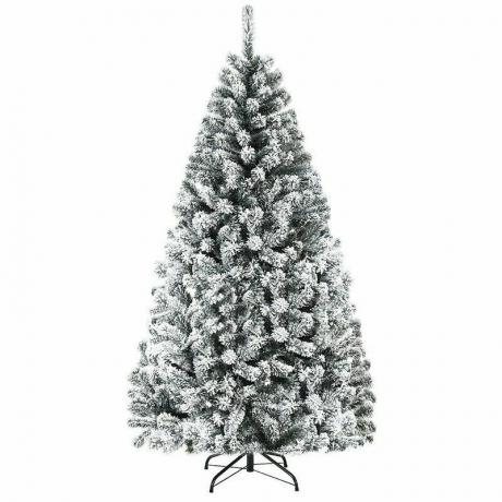Vrhunsko umetno božično drevo Snow Green Pine
