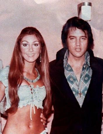 elvis presley in linda thompson