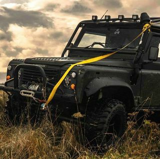 Land Rover Defender terenska izkušnja s potniško vožnjo