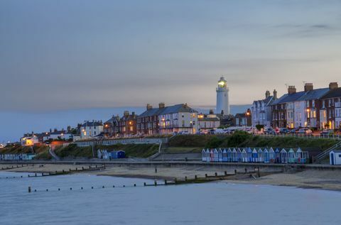 Southwold ob mraku