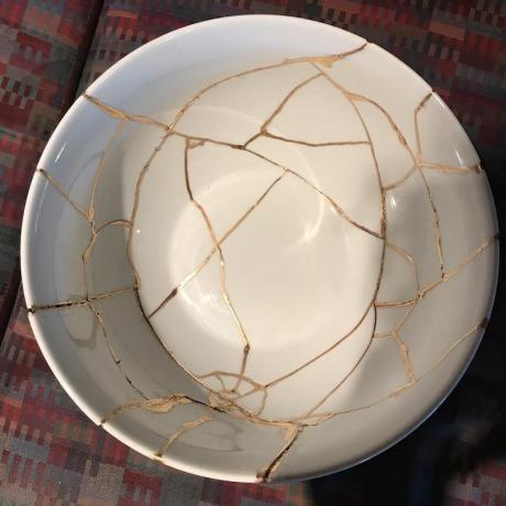 Kintsugi skleda