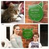 Zelene plošče za hišne ljubljenčke, nameščene na domovih, da bi počastili najbolj neverjetne hišne ljubljenčke v Veliki Britaniji