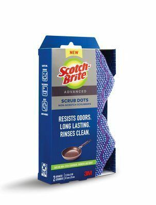 Scotch-Brite® Advanced Scrub Dots Non-Scrach Scrubbers