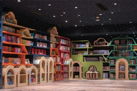 območje kitajske knjigarne za otroke