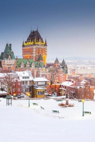 fairmont le chateau frontenac ob mraku