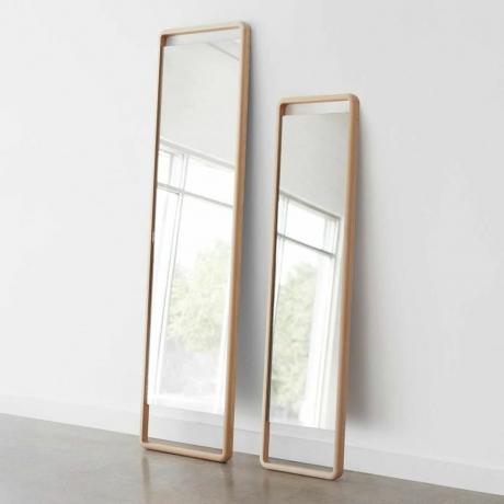 Hinoki leseno talno ogledalo