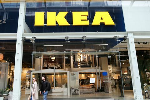 zunanji pogled na ikea v Londonu, uk