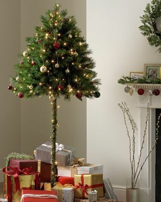 6ft pol sončnik božično drevo - zeleno