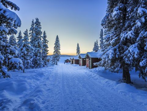 Fotografija Ledenega hotela Laponska