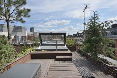 Strešna terasa Infinity House, Sotheby's