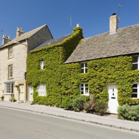 mesto stow on the wold v Cotswoldsu, Gloucestershire