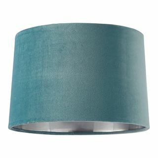 House Beautiful Samet Velvet Drum Shade Račje jajce