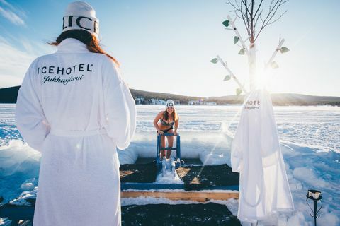 icehotel 33 ledeni potop