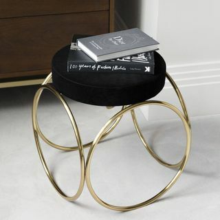 Luxe Velvet Hoop Stol