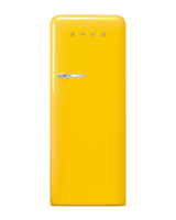 Smeg 9,22 cu ft. Vrhunski zamrzovalni hladilnik, rumen