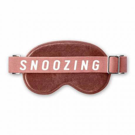 'Snoozing' maska ​​za oči - roza