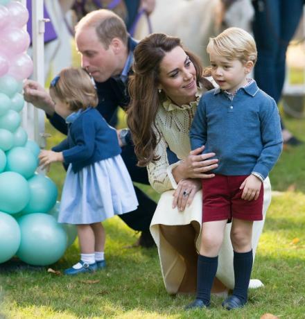 princ william kate middleton šolarka princ george