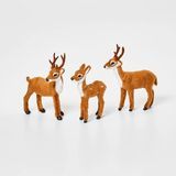 3pc Mini jelenske dekorativne figurice 