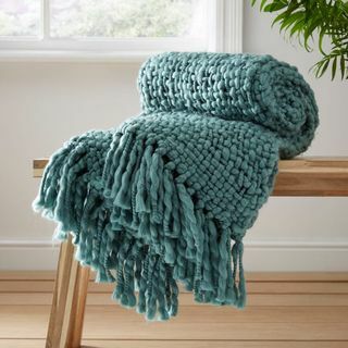 Freya Chunky Knit Throw