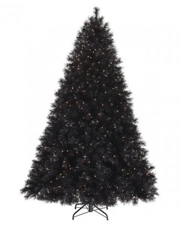 Tuxedo črno božično drevo