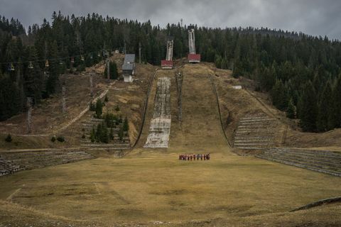 skakalni hrib v bližini sarajeva