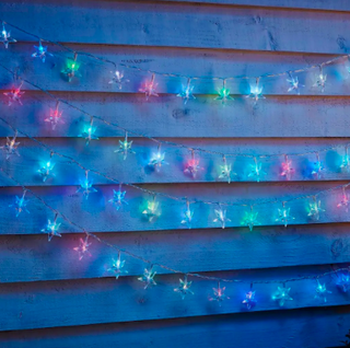 100 Star božične lučke na prostem - spreminjanje barve