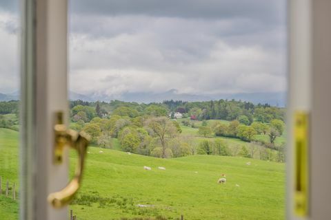 Pogled na podeželje na Cumbrijo