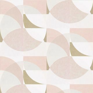 Ozadje Geometric Blush Pink White Gold